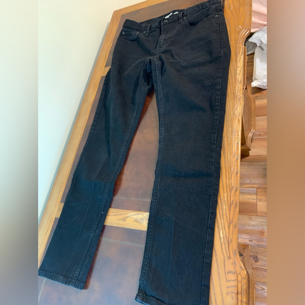 plain black old navy jeans